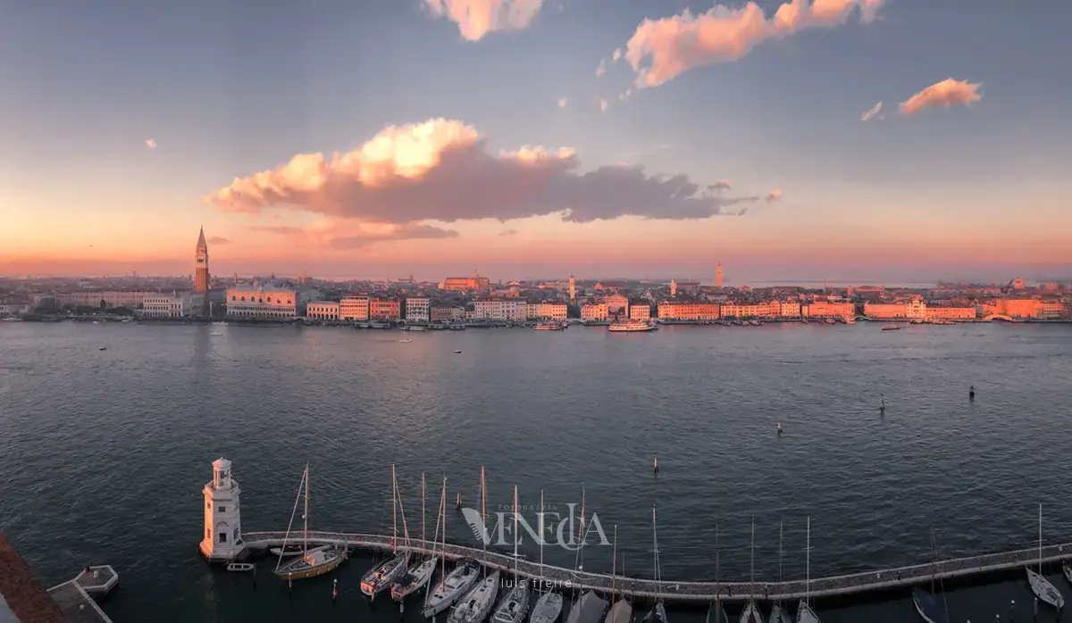 Vista de Venecia desde el campanile de San Giorgio Maggiore