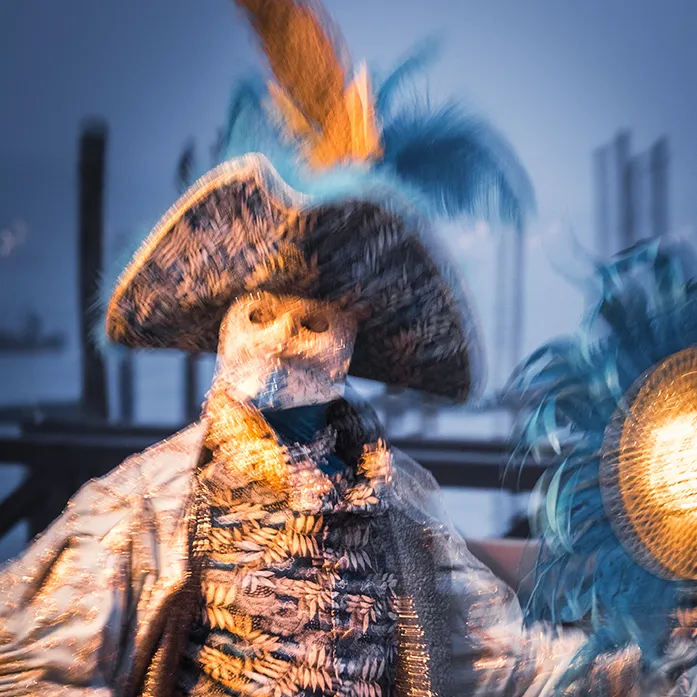 Disfrad de carnaval con efecto ICM
